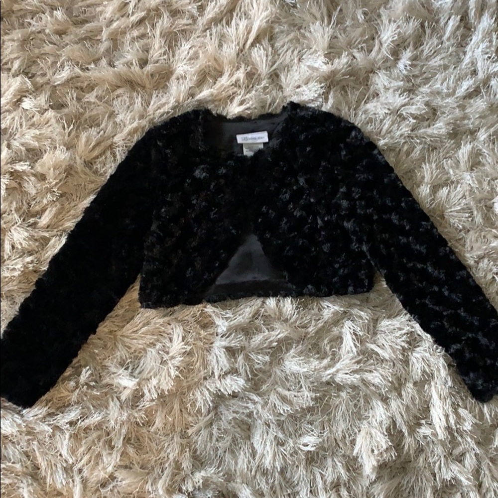 Girls cropped jacket